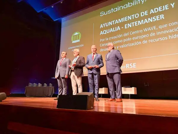Adeje es reconocido con el premio “Sustainability Day 2025” por el proyecto WAVE de La Caleta
