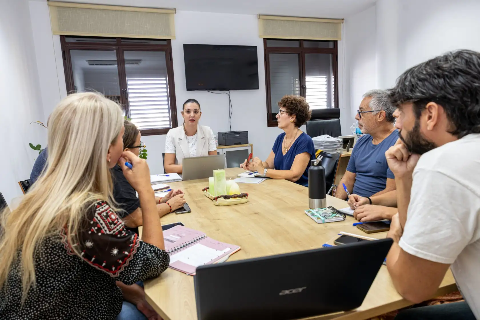 Reuni&oacute;n con colegios de Adeje