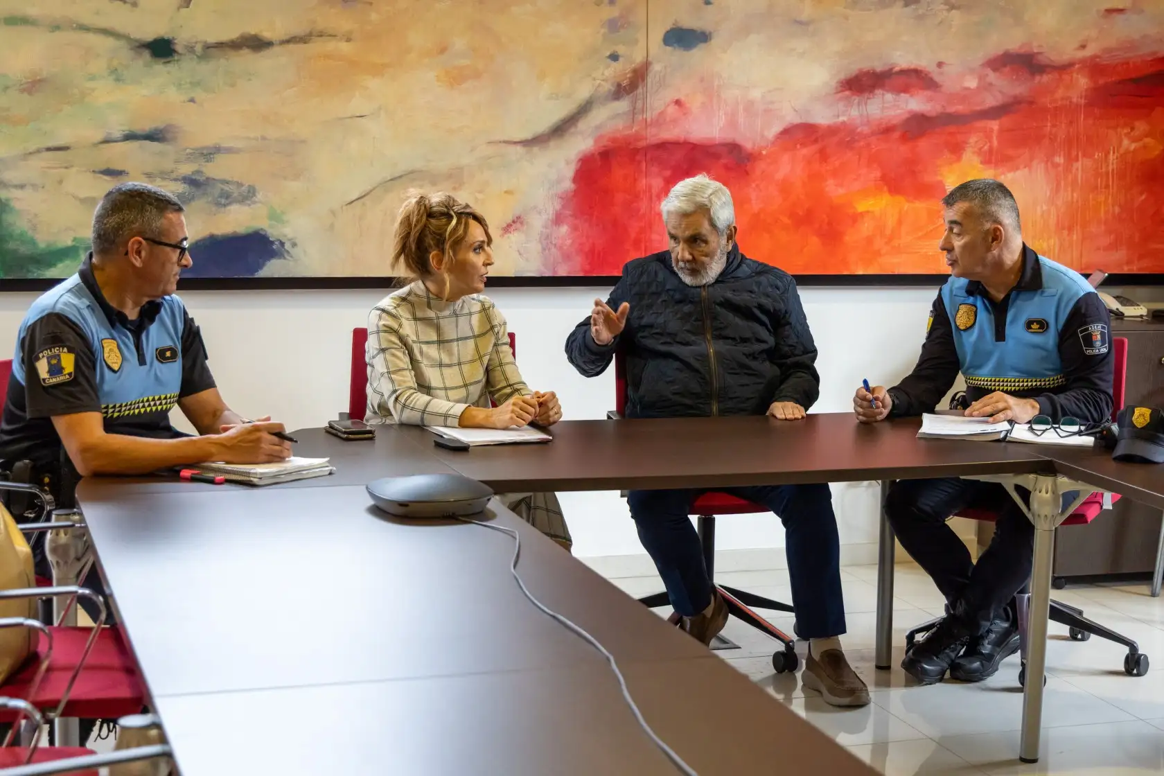 Reuni&oacute;n del CECOPAL en Adeje