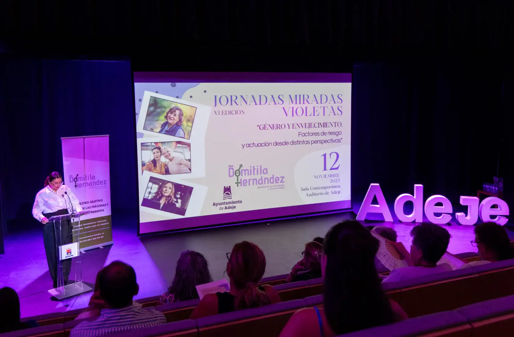 Sheila El Hajje Sánchez, coordinadora de los Puntos de Encuentro de la Asociación Domitila y criminóloga especializada en violencia de género, afirmó que “trabajamos en prevención y en escucha activa.