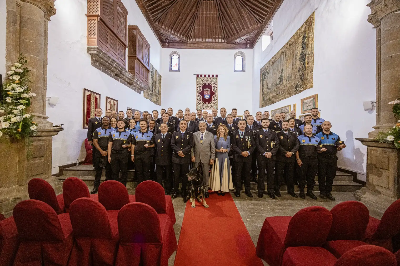 La Polic&iacute;a Local de Adeje celebra su patrona.