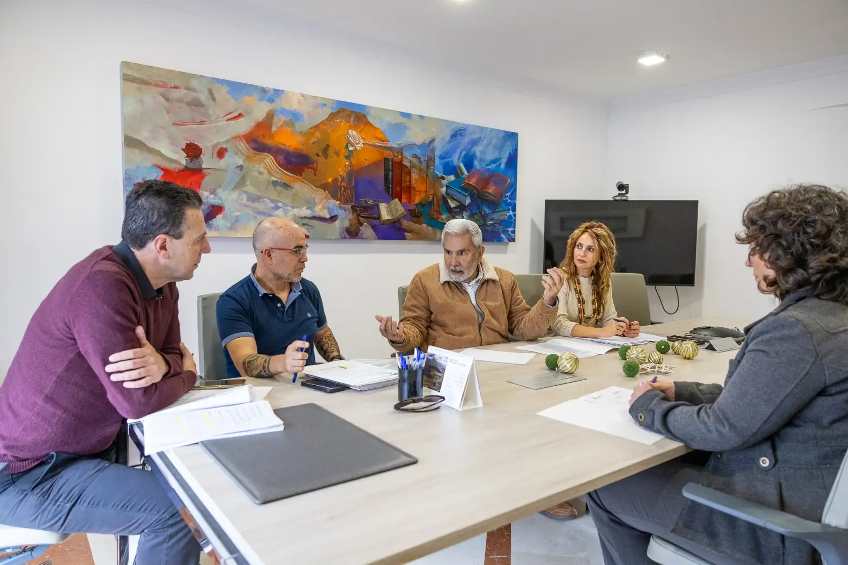 Reunión para la elaboración de los presupuestos de Adeje 2026