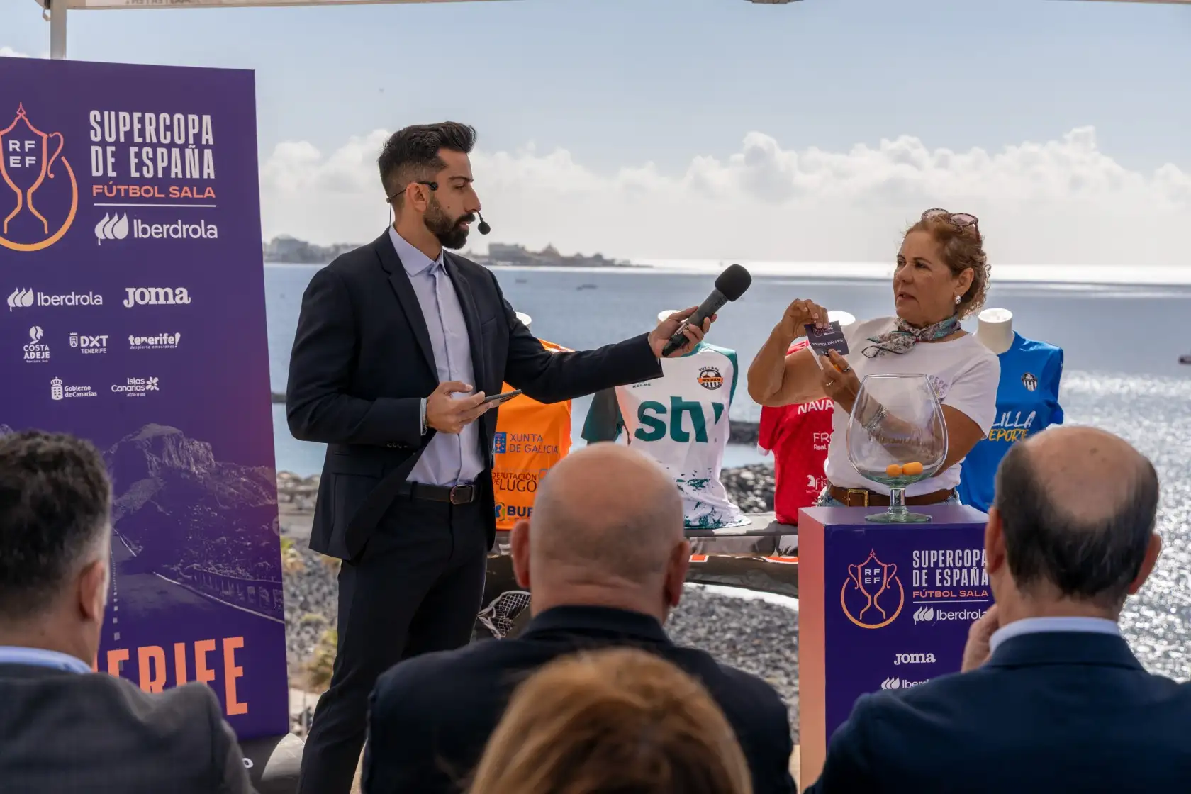Sorteo de la supercopa femenina de F&uacute;tbol Sala