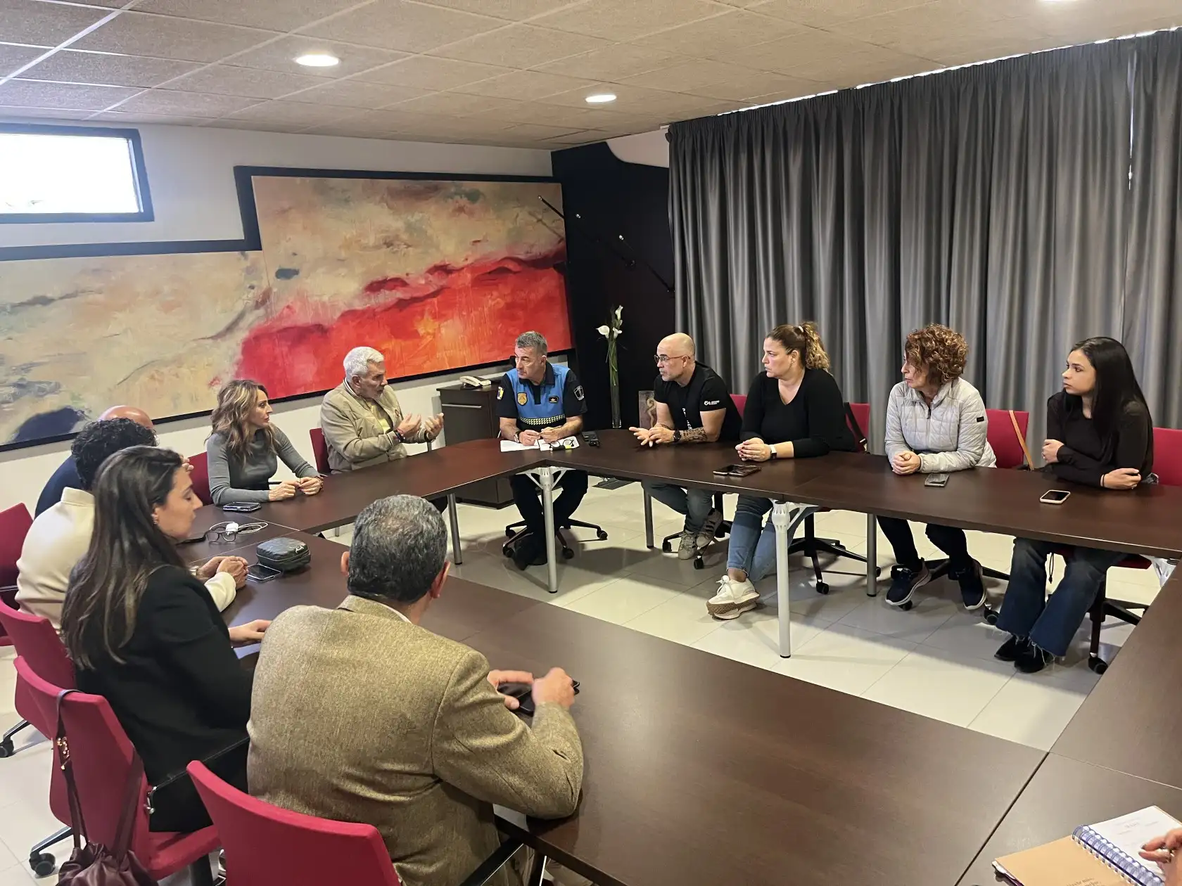 Reuni&oacute;n del equipo de gobierno