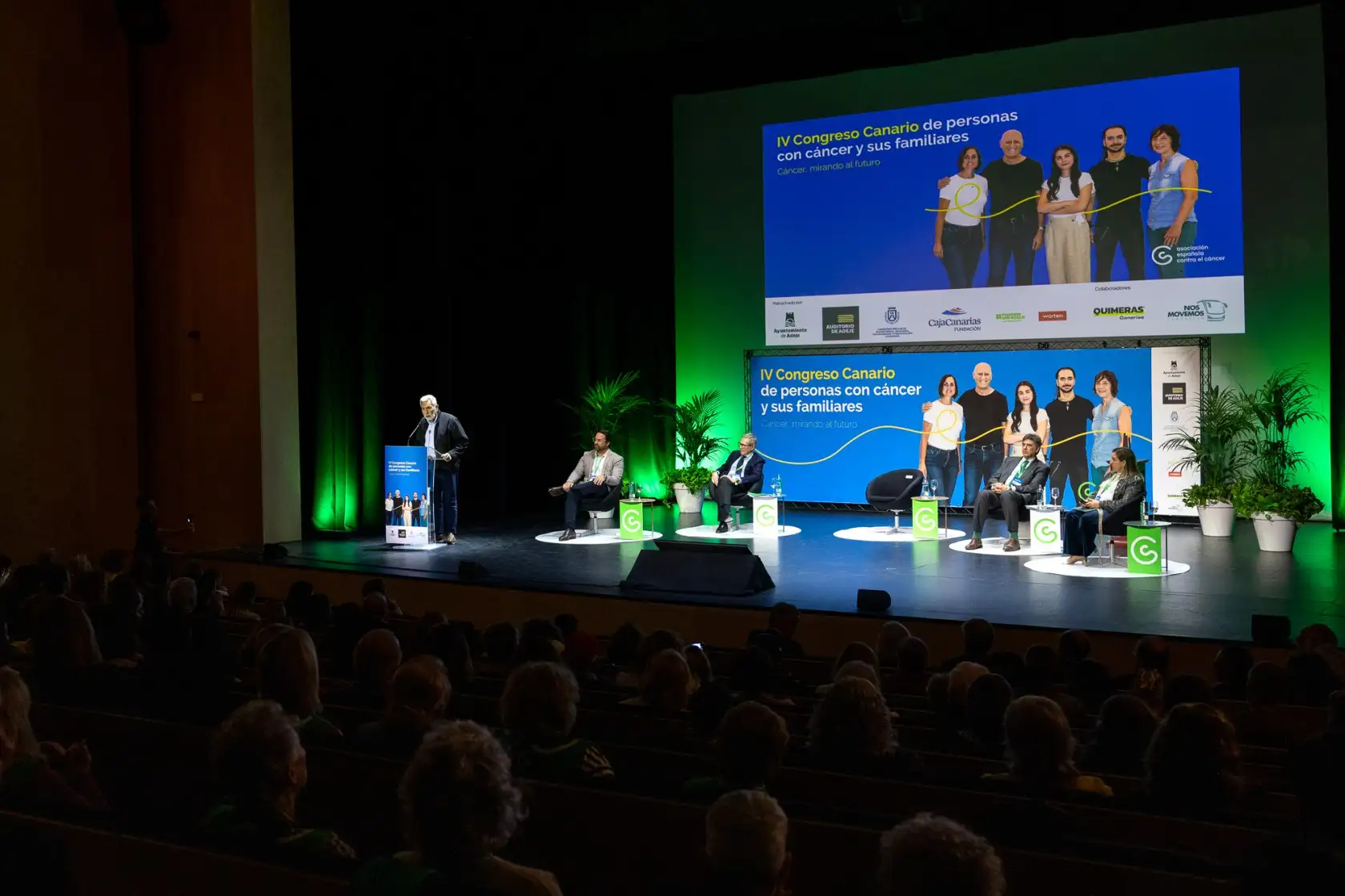 Adeje acogi&oacute; el IV Congreso Canario de Personas con C&aacute;ncer y sus Familiares bajo el lema &ldquo;C&aacute;ncer, mirando al futuro&rdquo;.