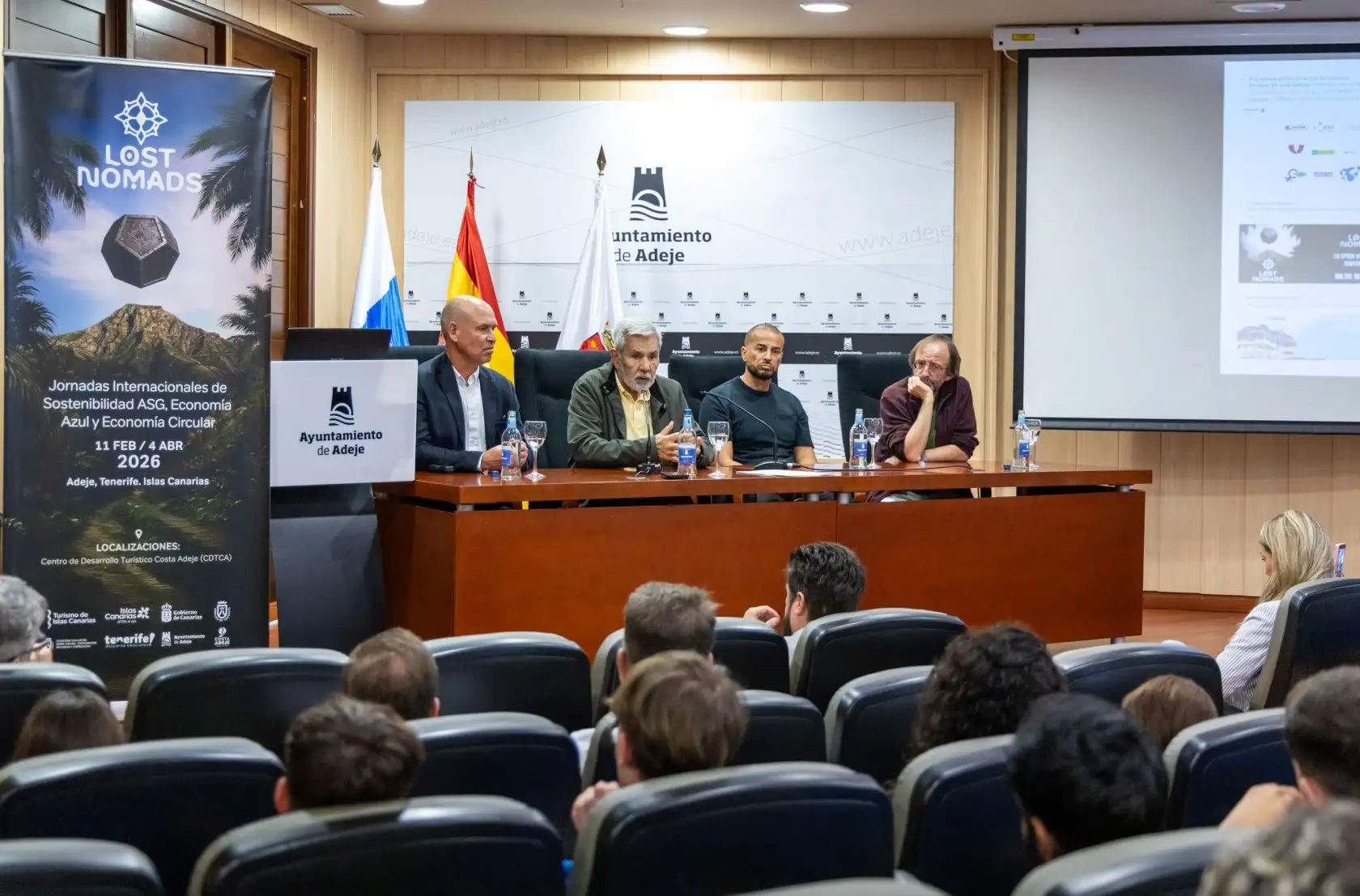 Presentaci&oacute;n Los Nomads en Adeje