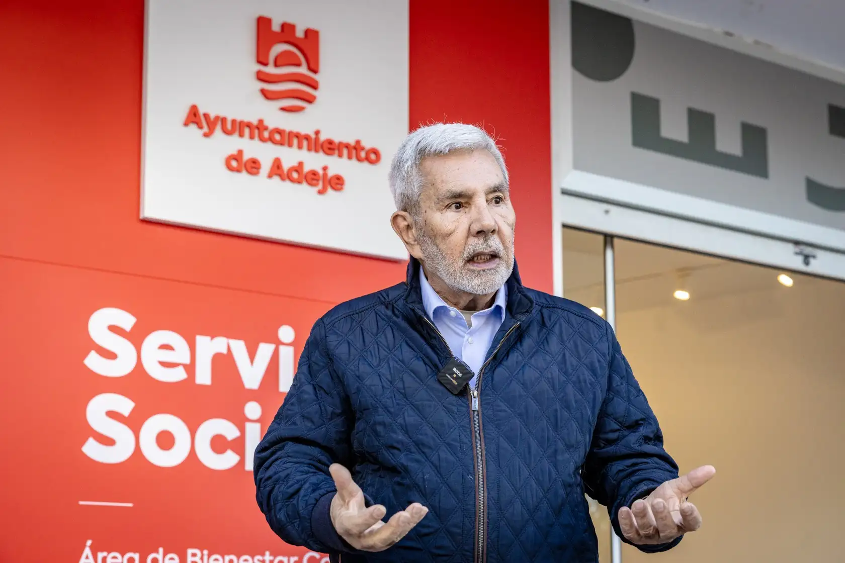 El alcalde de Adeje, Jos&eacute; Miguel Rodr&iacute;guez Fraga.