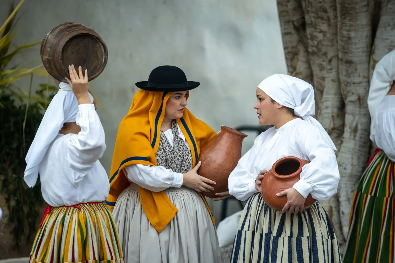 Adeje celebra la Ruta del Agua el 22 de marzo con un recorrido escenificado entre el Barranco del Infierno y la Casa Fuerte con entrada gratuita. Foto: Javier Gea.