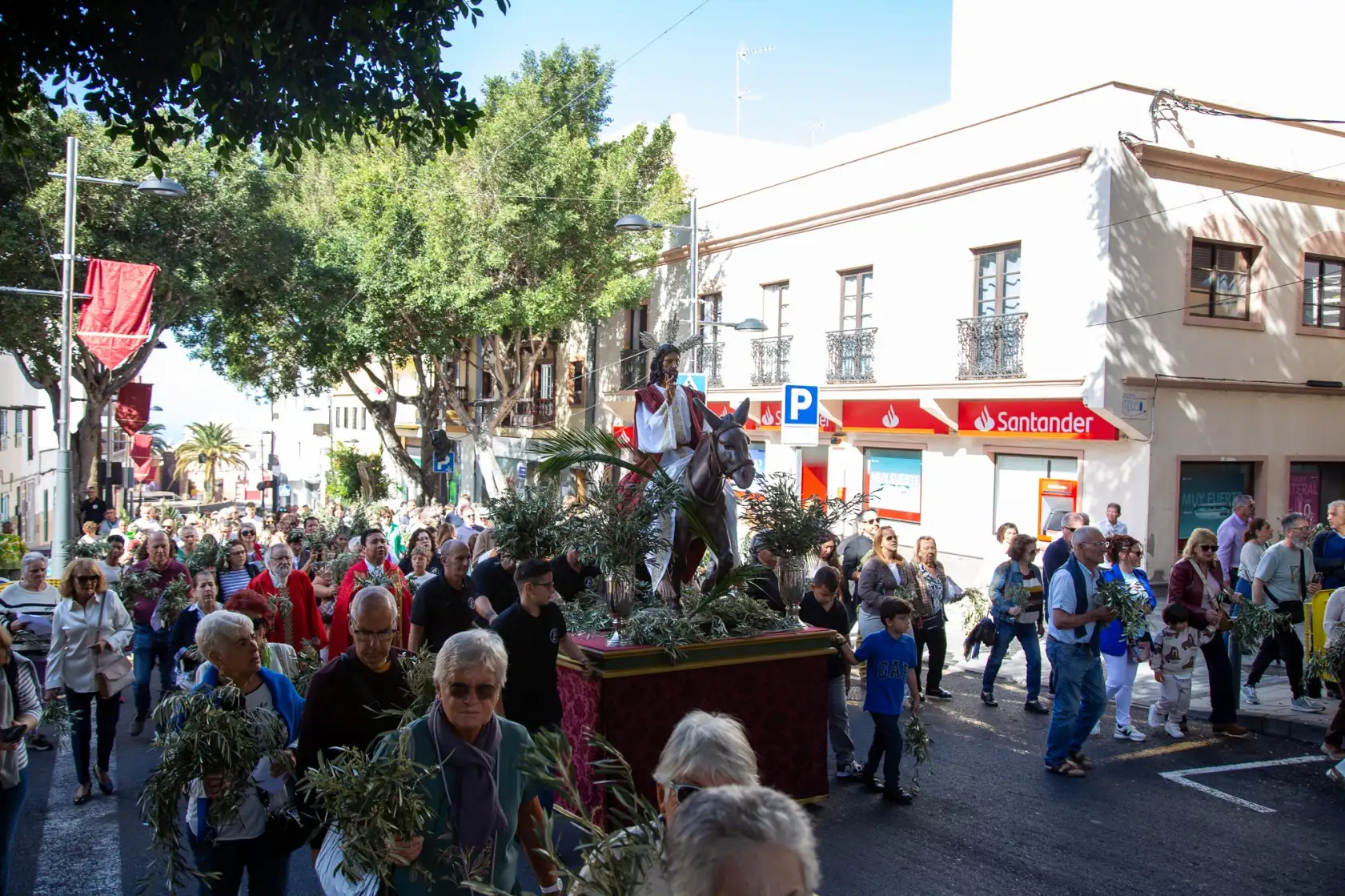 Semana Santa Adeje 2025_ procesi&oacute;n de la burrita