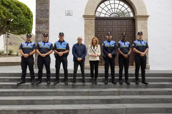 Adeje incorpora cuatro nuevos agentes a la Polic&iacute;a Local