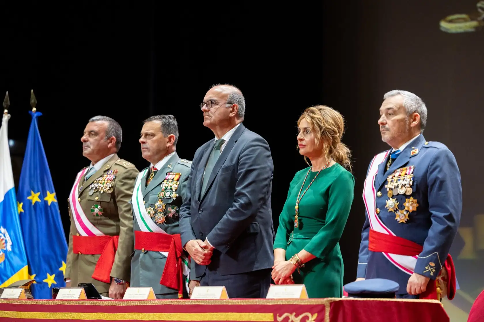 182 aniversario de la Guardia Civil, celebrado en Adeje