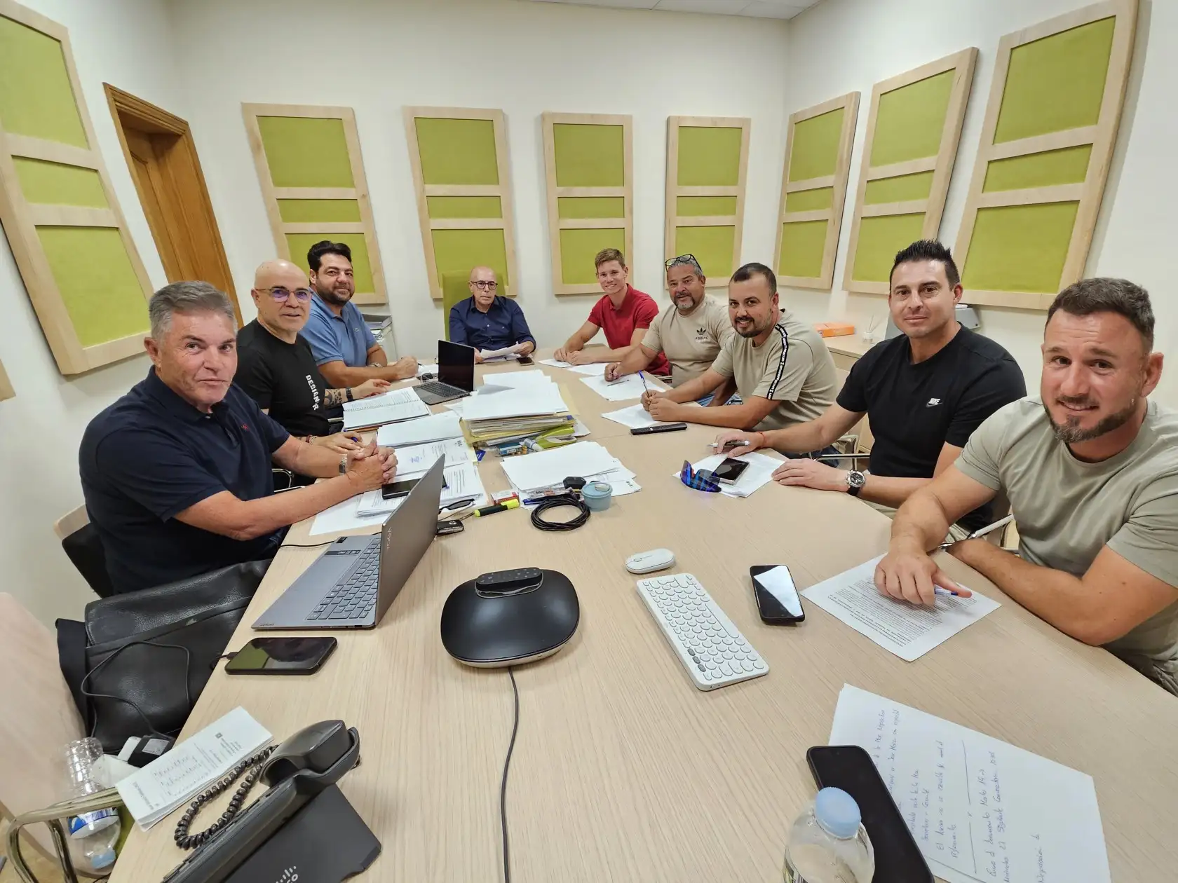 Mesa sindical convenio EMSA Adeje