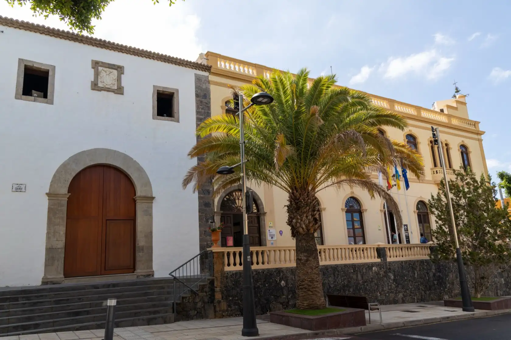 Convento de Adeje, sal&oacute;n noble donde se realizan actos